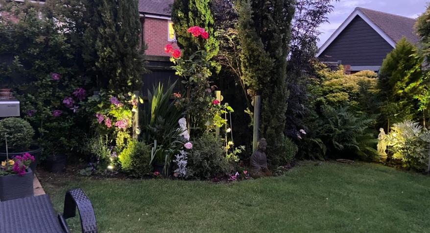 Garden Lighting Installation in Gravesend and North Kent